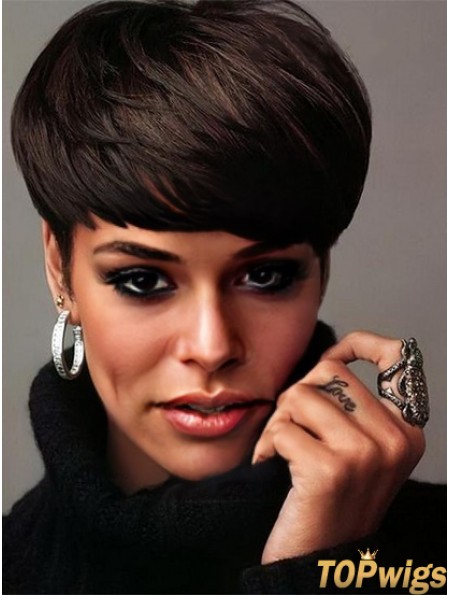 Straight Short Remy Hair Wigs For Sale UK