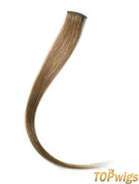 Natural Blonde Straight Remy Human Hair Clip In Hair Extensions