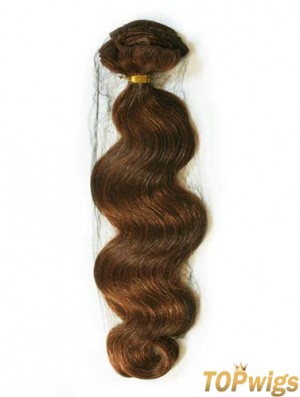 Auburn Wavy Good Remy Human Hair Tape In Hair Extensions