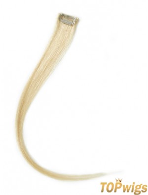 Hairstyles Blonde Straight Remy Human Hair Clip In Hair Extensions