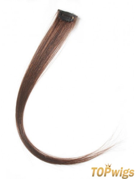 Online Auburn Straight Remy Human Hair Clip In Hair Extensions