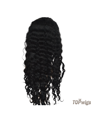 Black Long Wavy Lace Frontals