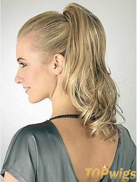 Great Wavy Blonde Ponytails