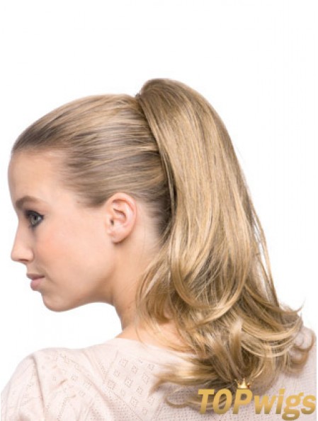 Style Wavy Blonde Ponytails