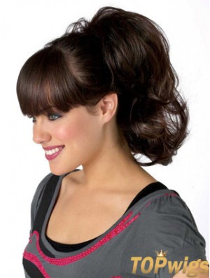 Discount Wavy Brown Ponytails