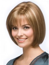 Blonde Bob Women Wigs Chin Length