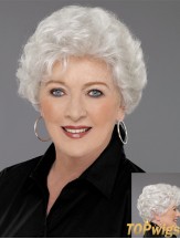 Short Human Hair Wigs For Older Women 