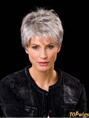 Short Human Hair Wigs 100% Hand Tied