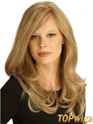 Wavy Human Lace Wigs UK 100% Hand Tied Layered Cut