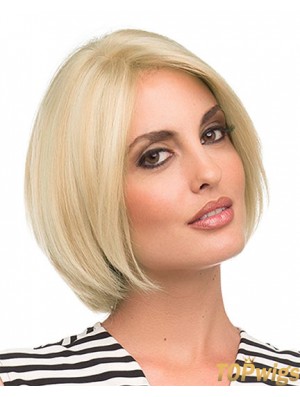 Chin Length Human Hair Fashion Bob Wigs