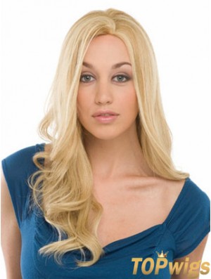 Wavy Layered Capless Blonde Online Long Wigs