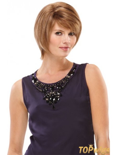 Bobs Short Auburn Straight No-Fuss Petite Wigs