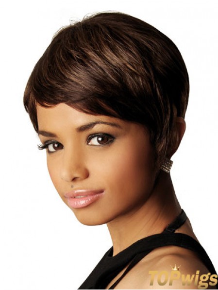 African American Synthetic Wigs Straight Style