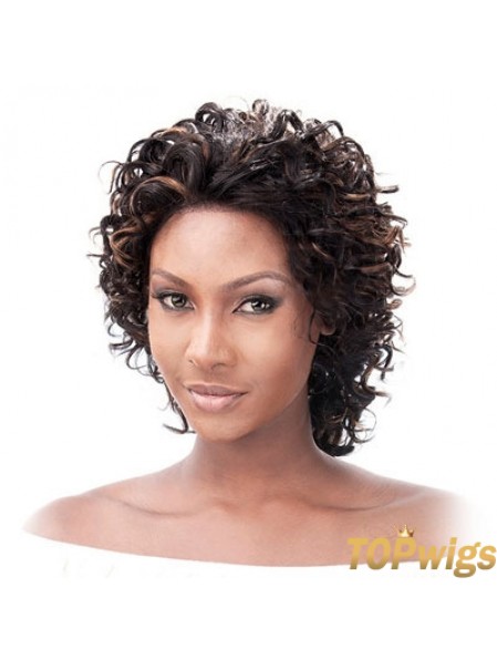 Glueless Lace Front Human Hair Wigs Auburn Color Chin Length