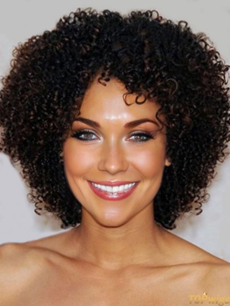 Short Human Hair Wigs For African American Women With Lace Front