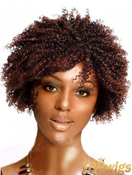 Trendy 8 inch Short Kinky Wigs For Black Women