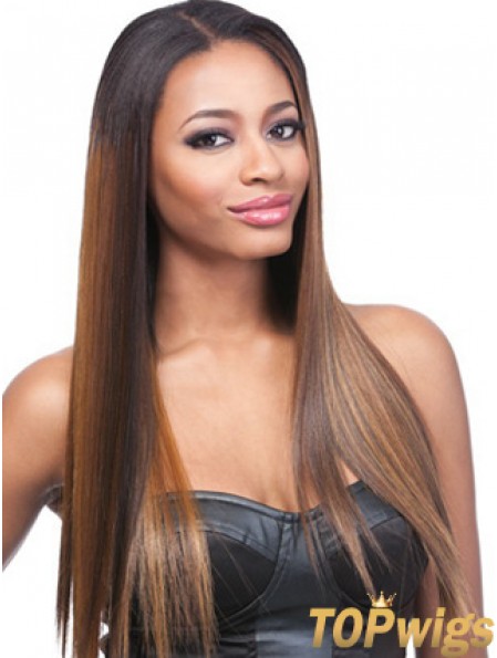 24 inch Ombre/2 Tone Lace Front Wigs For Black Women