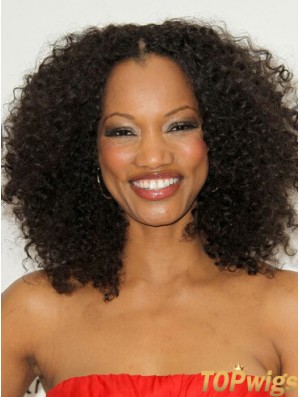 Great 14 inch Shoulder Length Kinky Wigs For Black Women