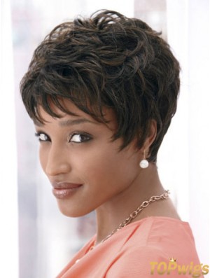 Synthetic Black Wigs For African Americans