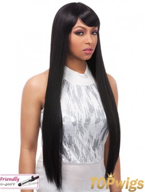 30 inch Black Lace Front Wigs For Black Women