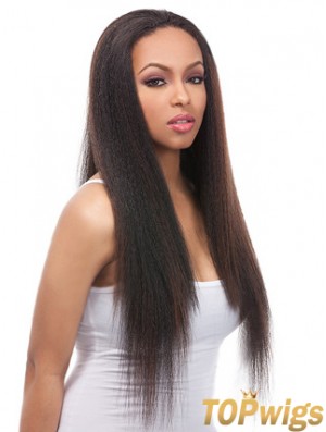 24 inch Black Lace Front Wigs For Black Women