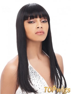 20 inch Black Lace Front Wigs For Black Women