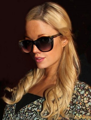 100% Hand-tied Long Wavy Without Bangs Blonde Gorgeous Paris Hilton Wigs