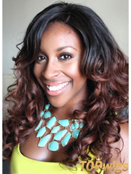 Style 18 inch Long Wavy Wigs For Black Women