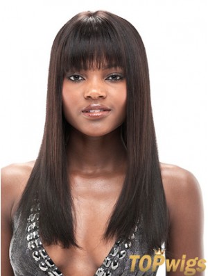 18 inch Black Lace Front Wigs For Black Women