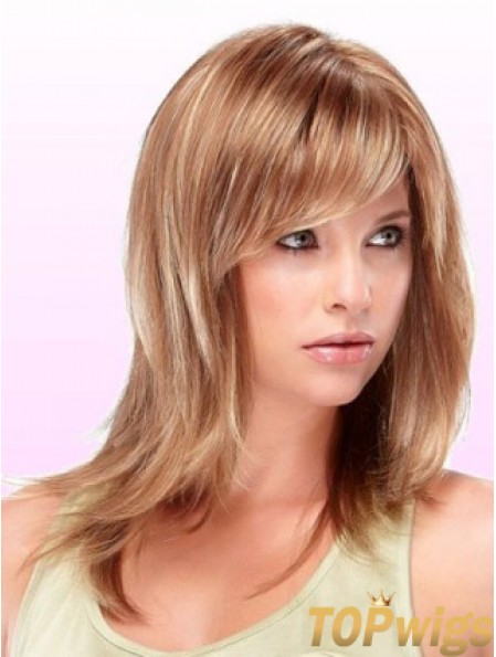 Synthetic Hair Sale With Capless Straight Style Shoulder Length Layered Cut