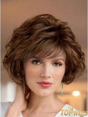 UK Synthetic Wigs Bobs Cut Short Length For Women