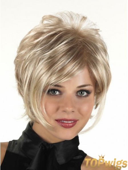 Synthetic Wigs For Sale Blonde Curly Style