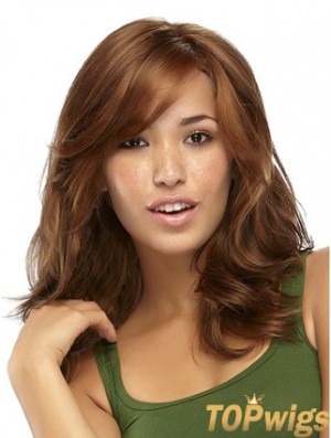 Realistic Synthetic Wigs With Capless Wavy Style Long Length