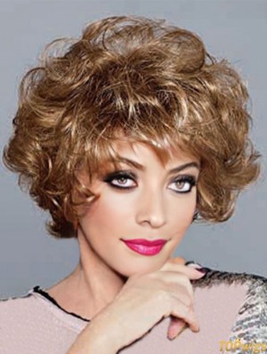 Curly Blonde Perfect Short Classic Wigs