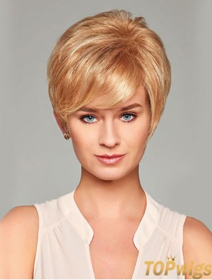 Short Wavy Capless Layered 8 inch Suitable Synthetic Wigs