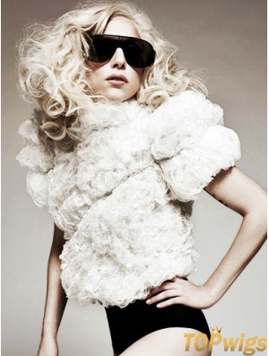 18 inch Amazing Long Curly Layered Lady Gaga Wigs