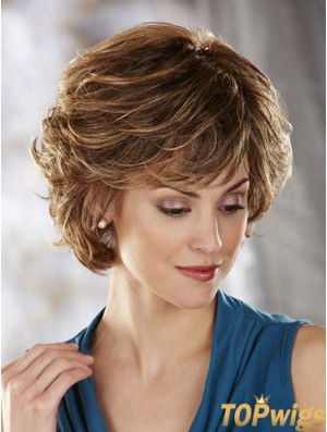 Wavy Auburn Fabulous Short Classic Wigs