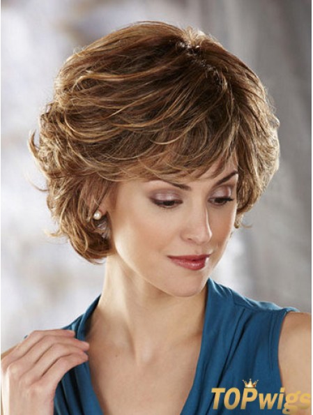 Wavy Auburn Fabulous Short Classic Wigs