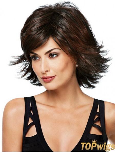 Auburn Chin Length Wavy Layered 10 inch Great Medium Wigs