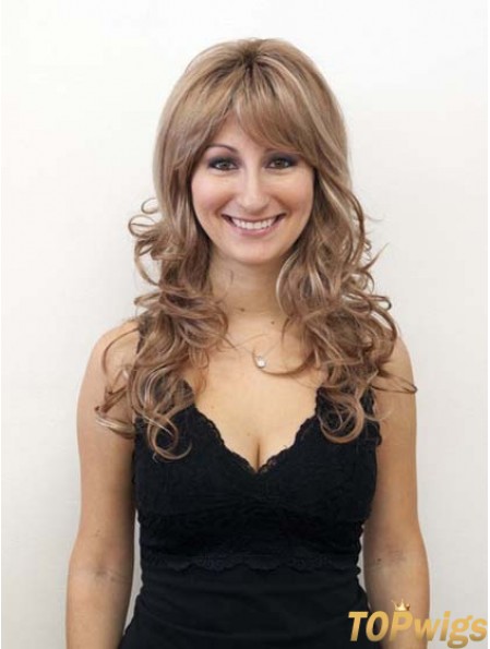 Wavy Layered Long Blonde New Lace Front Wigs