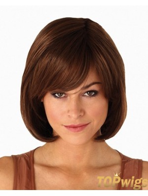 Straight Bobs 11 inch Auburn Best Synthetic Wigs