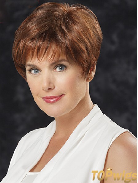 Straight With Bangs 6 inch Fabulous Short Wigs