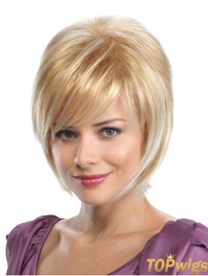 Bobs Synthetic Straight 8 Inch Medium Wigs