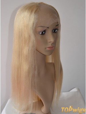 20 inch Lace Front Straight Blonde Gorgeous U Part Wigs