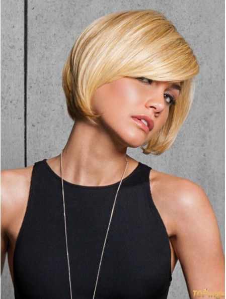 10 inch Chin Length Capless Copper Wig Bob