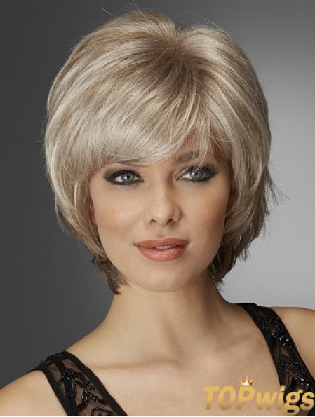 Wavy Blonde Exquisite Synthetic Bob Wigs