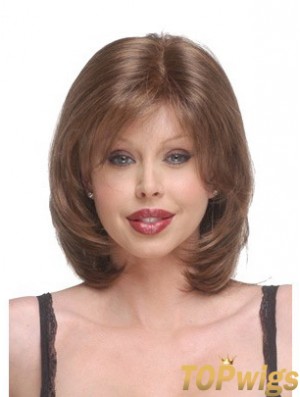 Capless Chin Length Straight Auburn Discount Bob Wigs