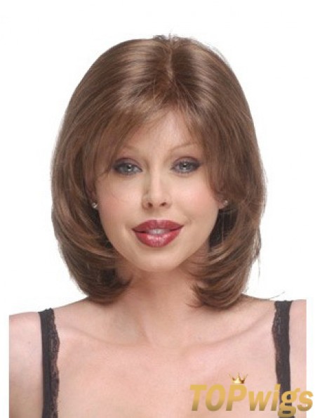 Capless Chin Length Straight Auburn Discount Bob Wigs