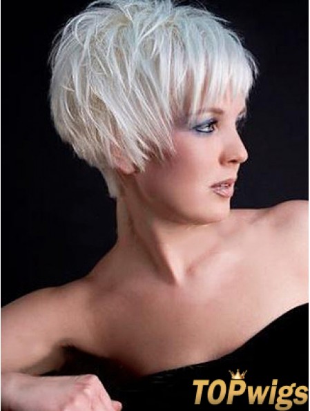 Synthetic Hair Wigs With Capless Short Length Boycuts