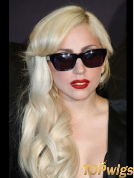 16 inch Good Long Wavy With Bangs Lady Gaga Wigs